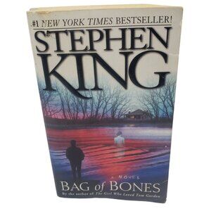 Stephen King Bag Of Bones Paperback Novel 1999